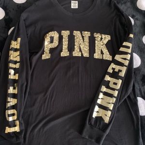 PINK By Victoria’s Secret Bling Long sleeve